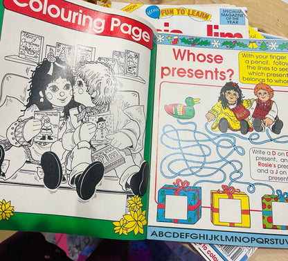 Rosie and Jim vintage 1990’s comics