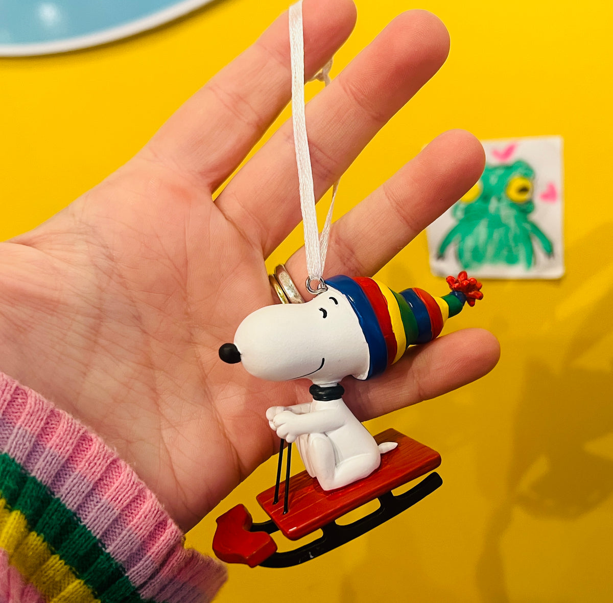 Hallmark Peanuts Snoopy Sledging