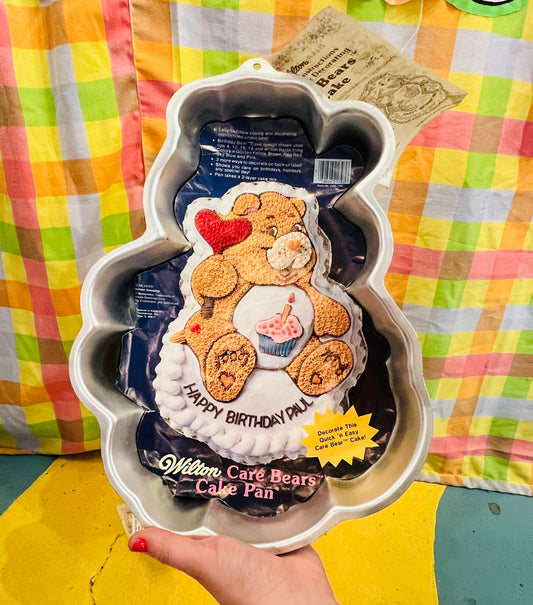 Vintage 1980s Care Bears baking tin