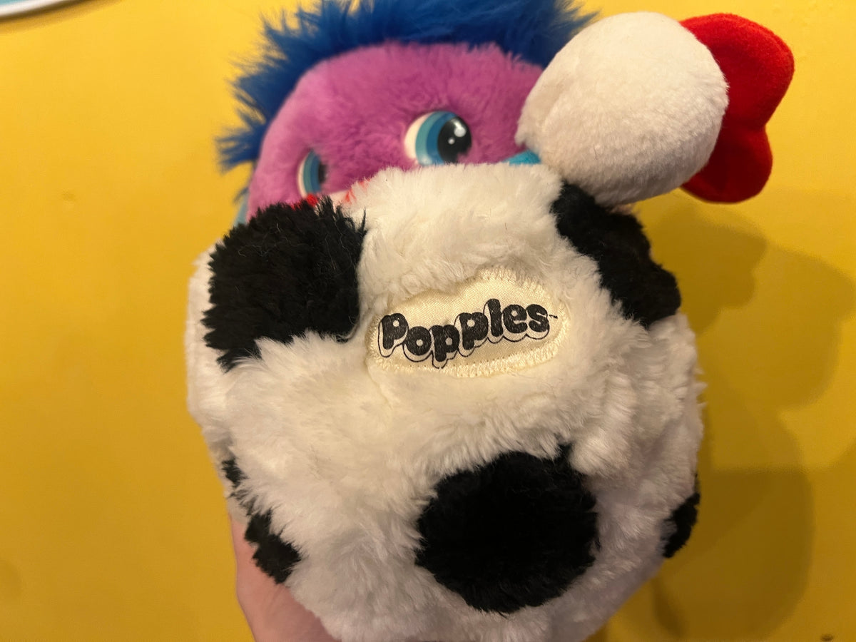 1986 Big Kick Popples football plush