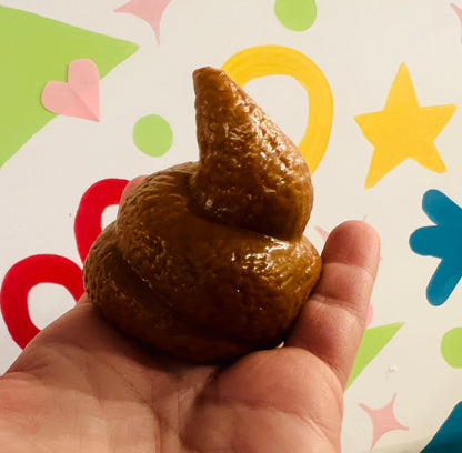 Poo squishy stress toy