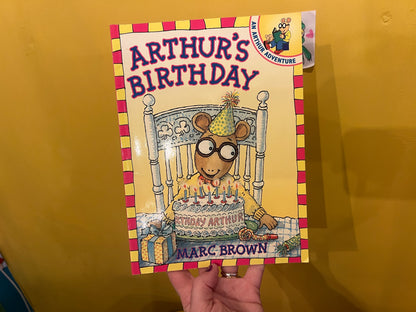 1989 Arthur’s Birthday paperback book