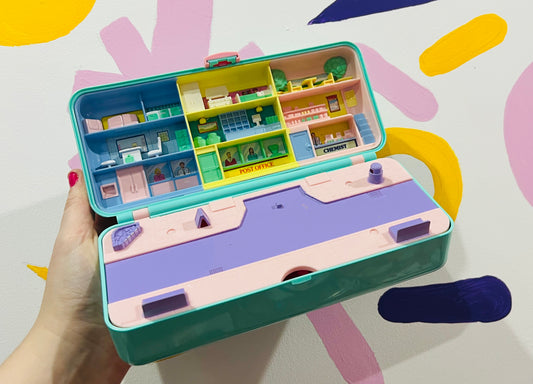 Vintage 90’s Bluebird Polly Pocket High Street money box