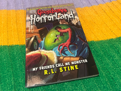 Horrorland - My friends call me monster Goosebumps book