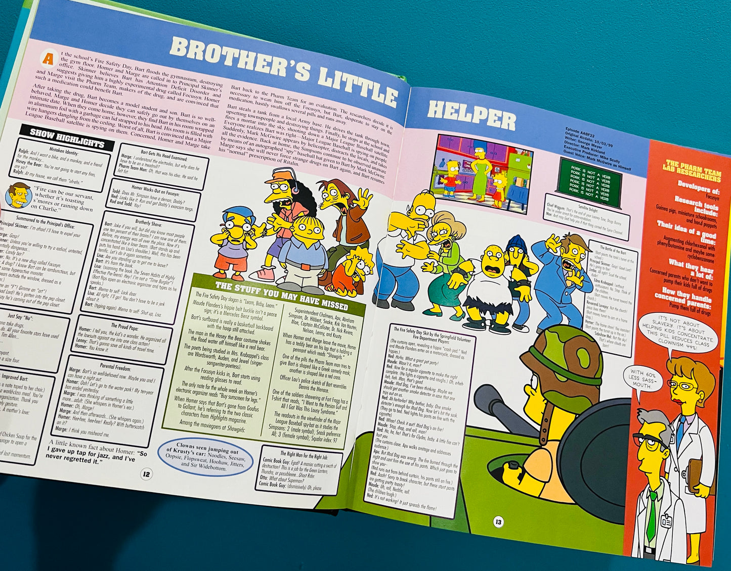 The Simpsons Beyond Forever! hardback book