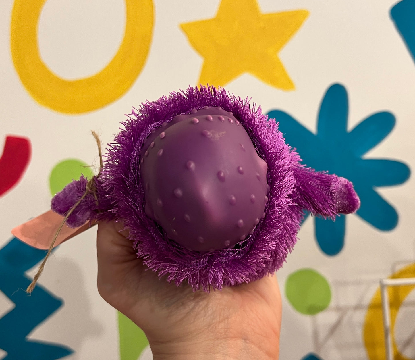 2003 Small purple Boobah plush toy