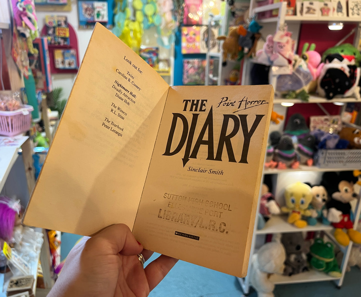Point Horror The Diary book