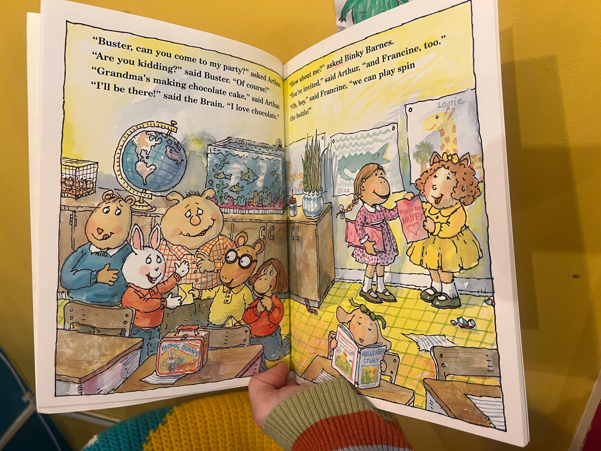 1989 Arthur’s Birthday paperback book