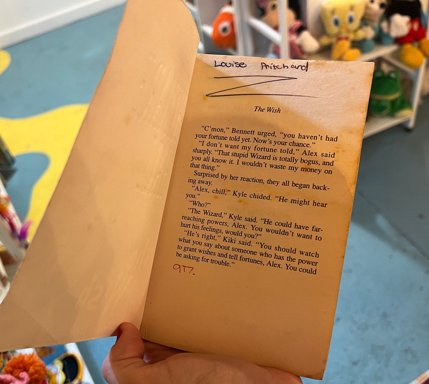 Point Horror The Wish book
