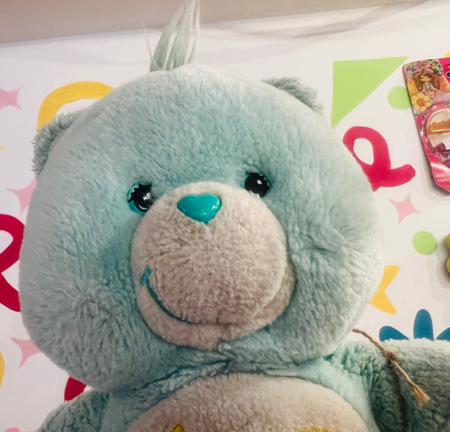Vintage 2003 Wish Bear Care Bear 13” plush