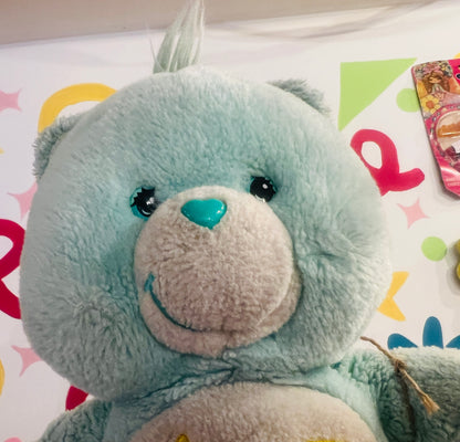 Vintage 2003 Wish Bear Care Bear 13” plush