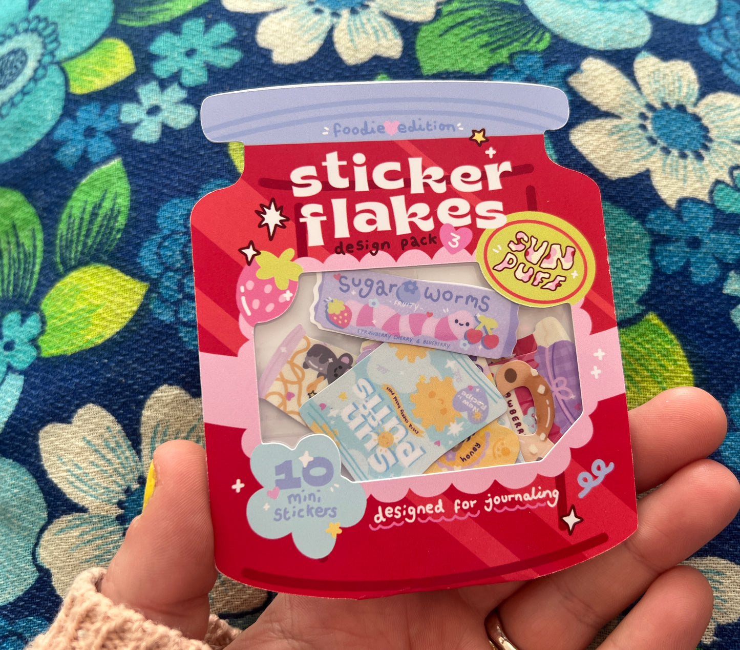 Foodie Sticker Flake Pack
