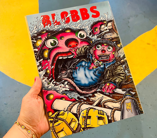 BLOBS Jaws Inspired A4 Print