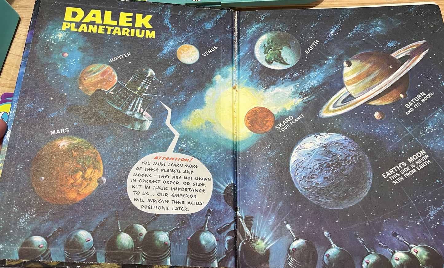 Vintage 1964 Dr Who Dalek book