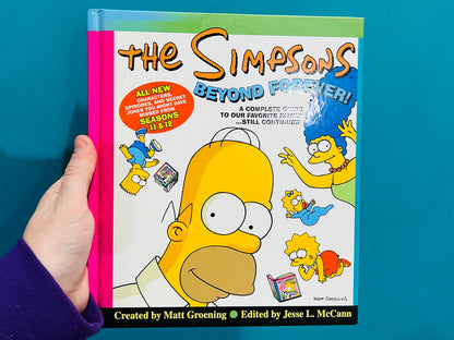 The Simpsons Beyond Forever! hardback book