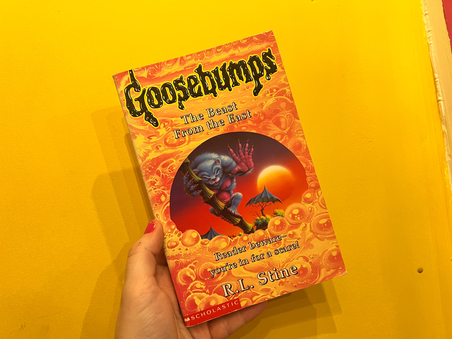 (43) The Beast From the East Goosebumps book