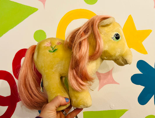 Vintage 12” 1980s My Little Pony plush