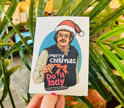 Merry Chitmas funny tiktok inspired Christmas card