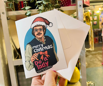 Merry Chitmas funny tiktok inspired Christmas card