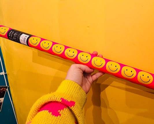 Smile wrapping paper
