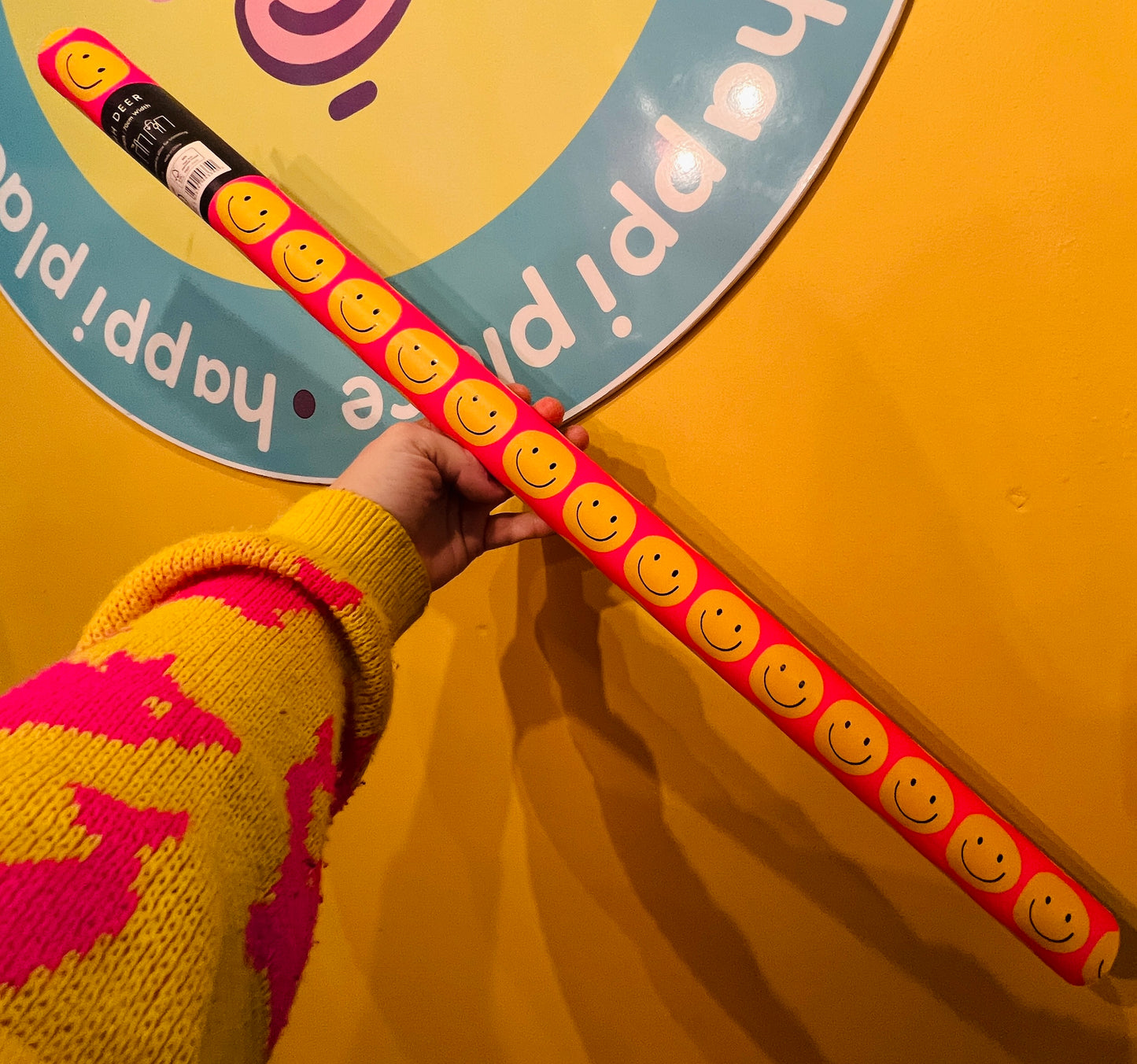 Smile wrapping paper