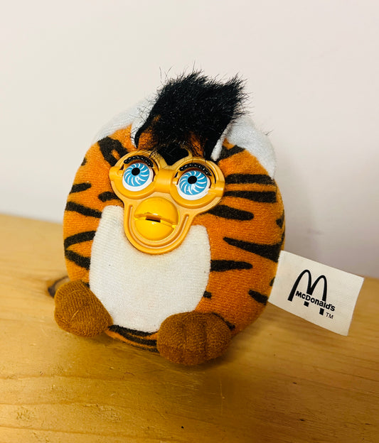 Tiger print McDonalds 2001 Furby toy