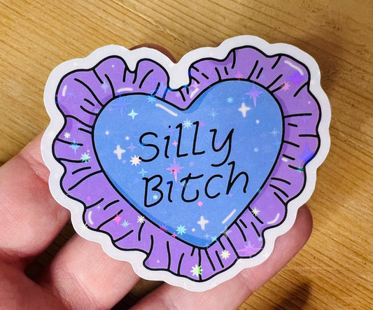 Silly Bitch CMAT inspired vinyl sticker