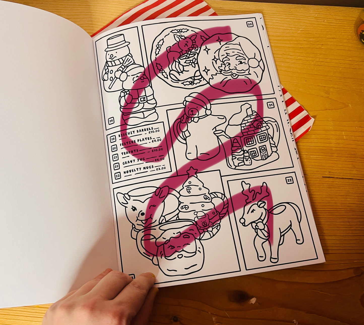 Christmas Artgos Nostalgia Colouring Book