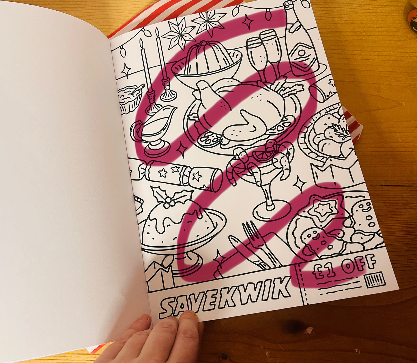 Christmas Artgos Nostalgia Colouring Book