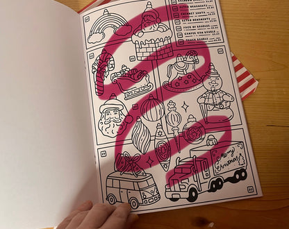 Christmas Artgos Nostalgia Colouring Book