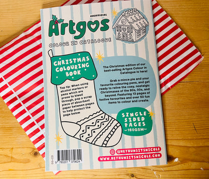 Christmas Artgos Nostalgia Colouring Book