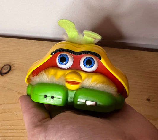 Red faced McDonalds 2001 Shelby Furby toy