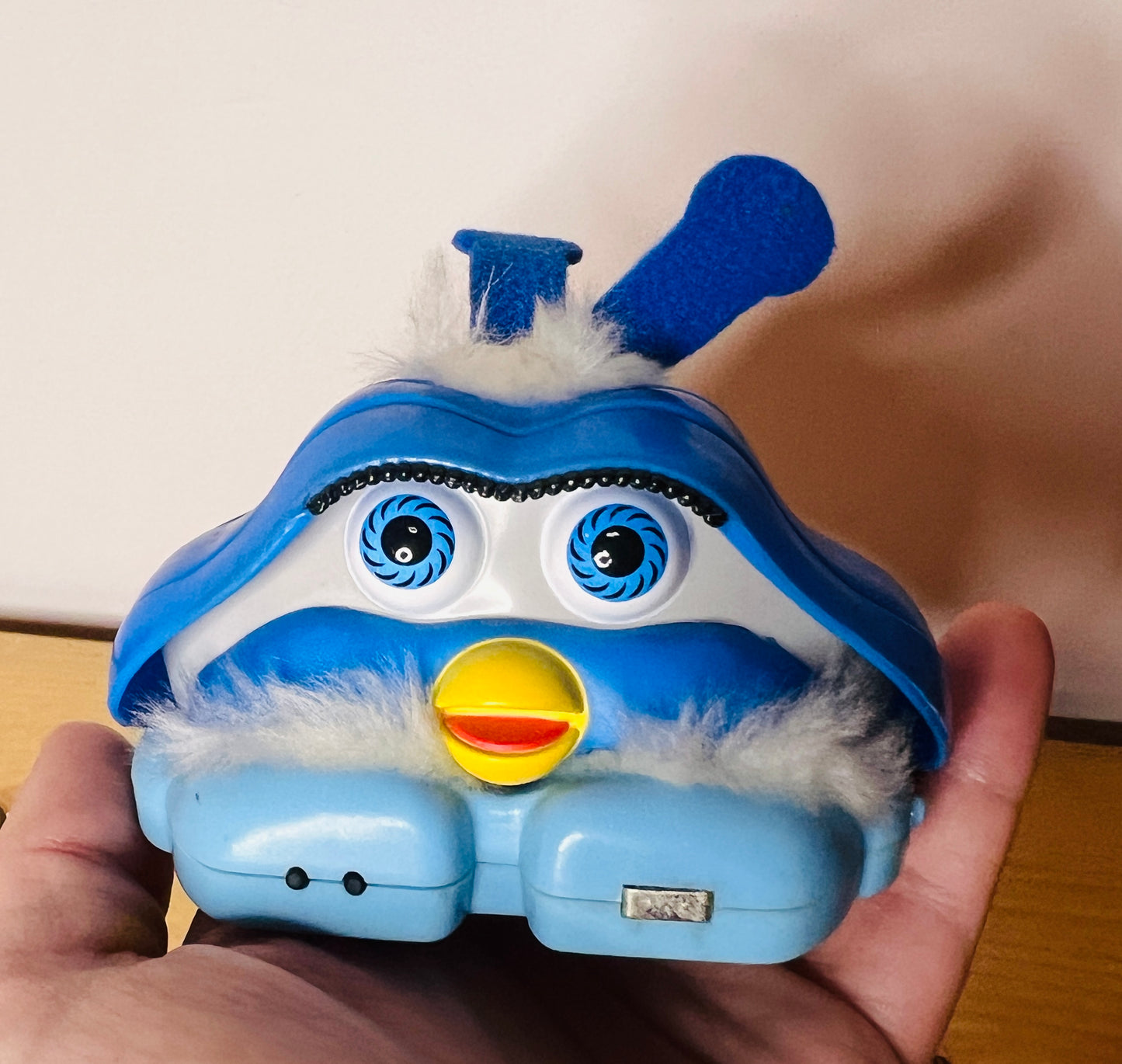 Blue McDonalds 2001 Shelby Furby toy
