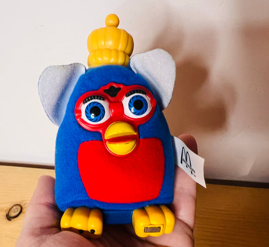 Blue McDonalds 2001 Furby toy