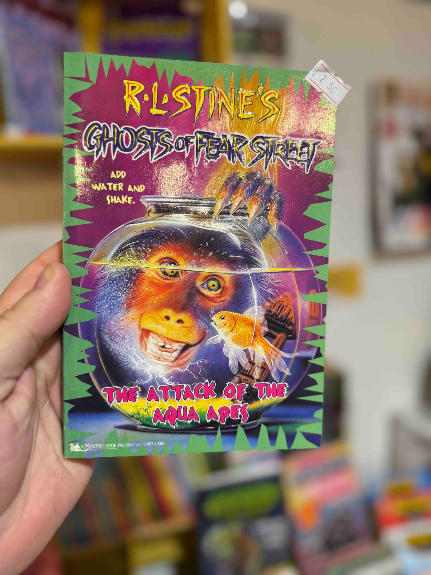 The Attack of the Aqua Apes - Ghosts of Fear Street book