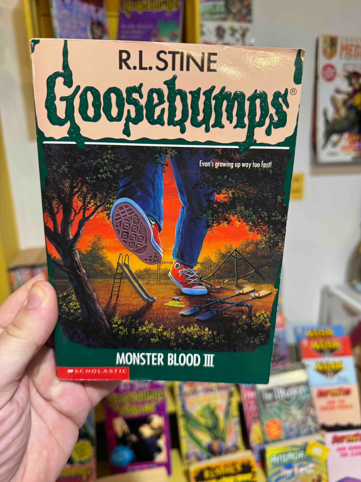 Monster Blood 3 Goosebumps book (1995)