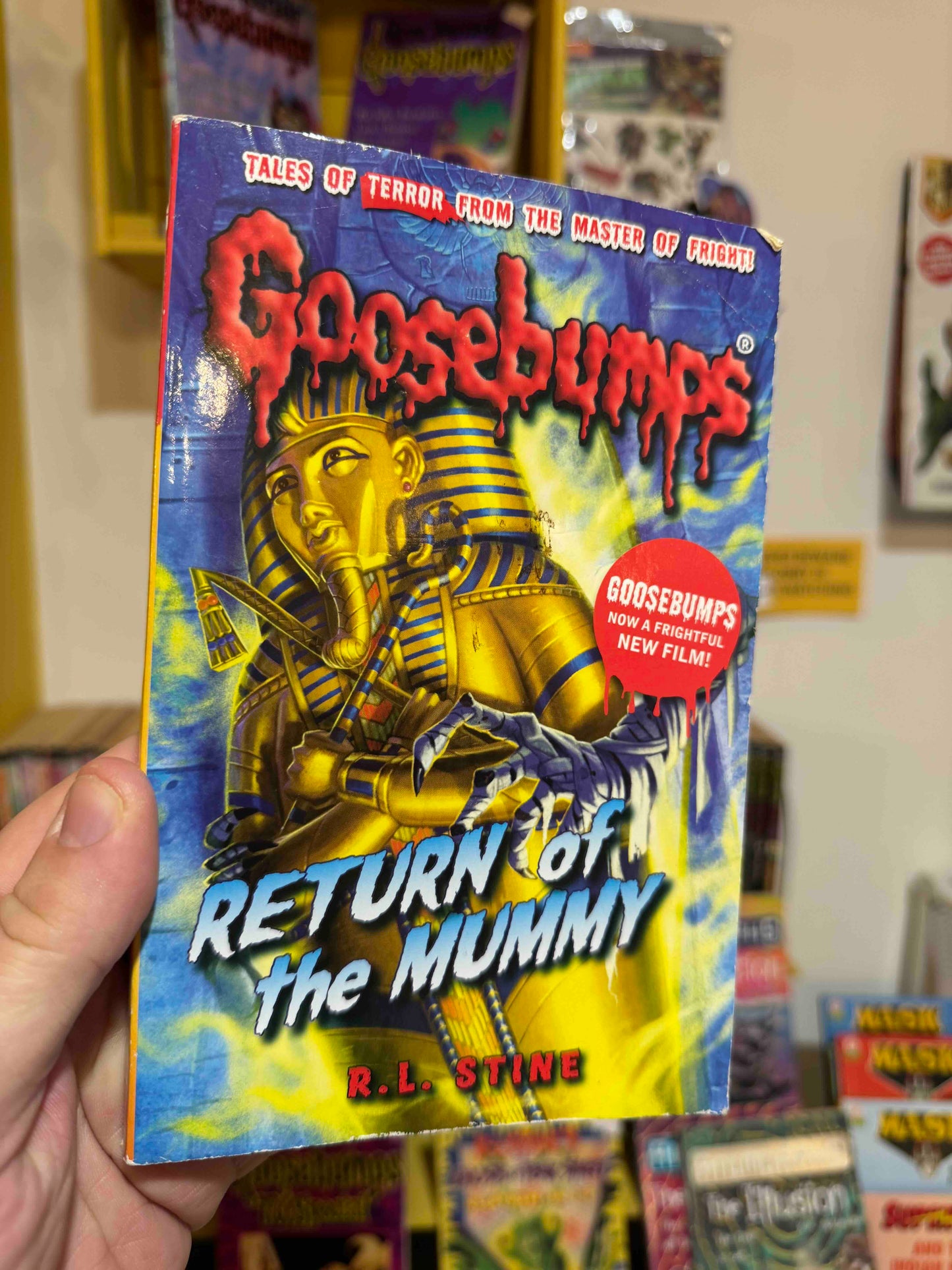 Return of the Mummy Goosebumps book (2015)