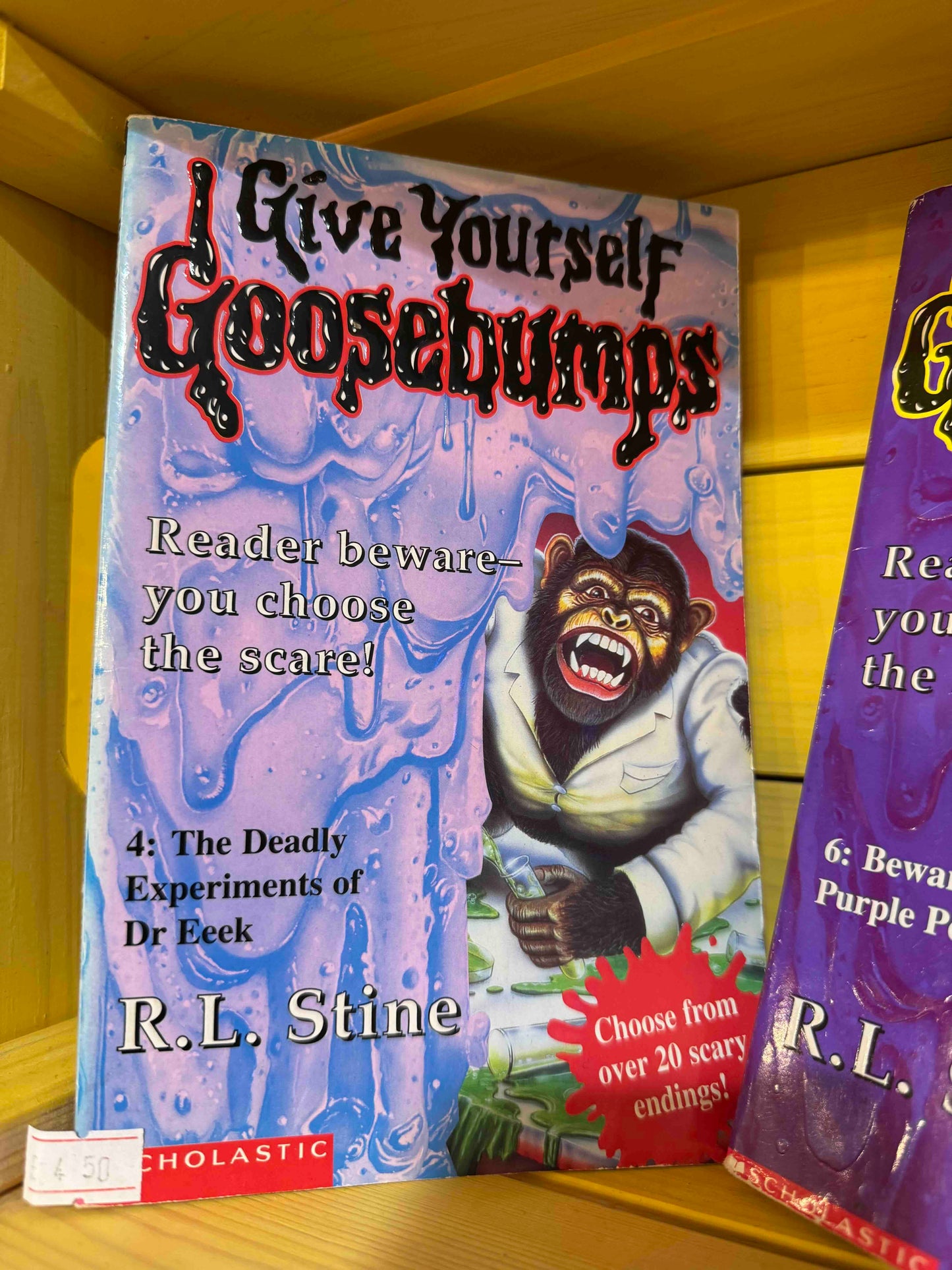 #4 The Deadly Experiments of Dr Eeek: Give Yourself Goosebumps book