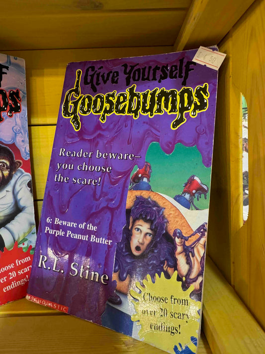#6 Beware of the Purple Peanut Butter: Give Yourself Goosebumps book