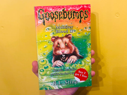 Monster Blood 2 Goosebumps book