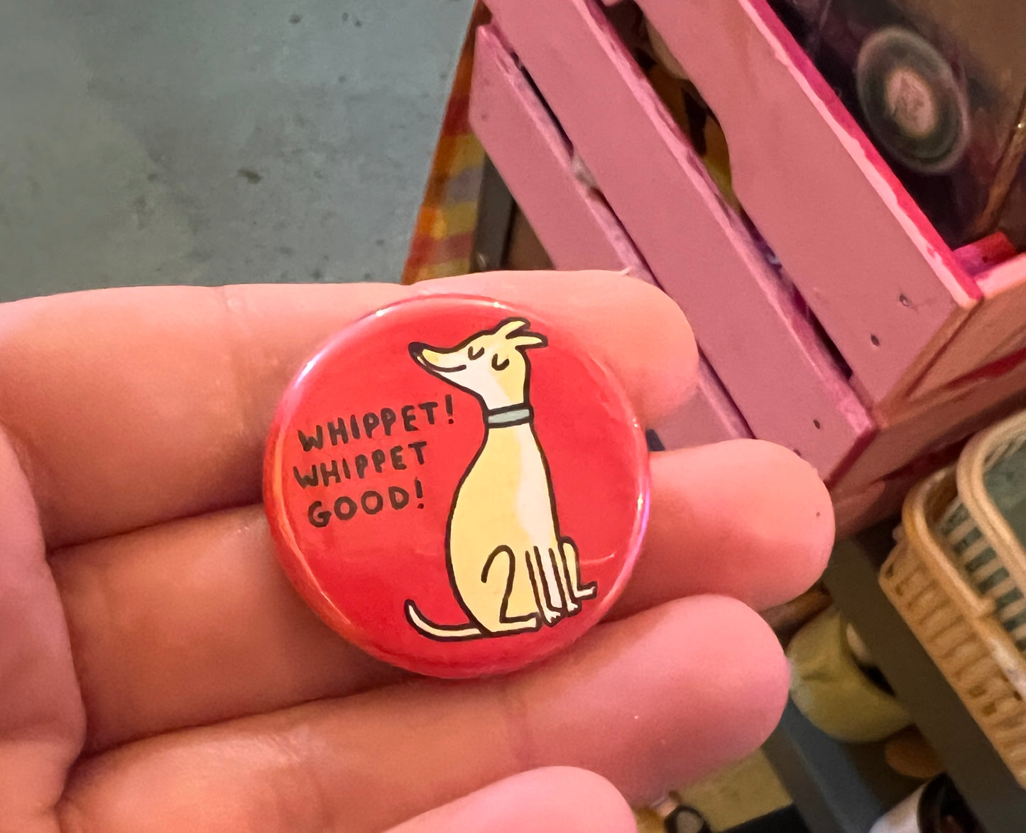 Best in Show Dog Gemma Correll Pin Badge