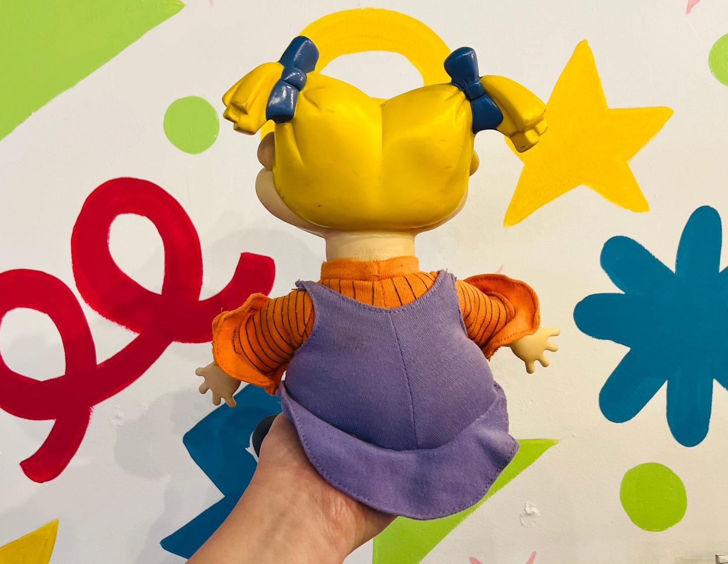 Angelica from Rugrats 90’s doll