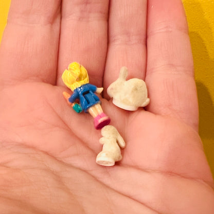 1993 Polly Pocket Pretty Bunnies set - Complete!