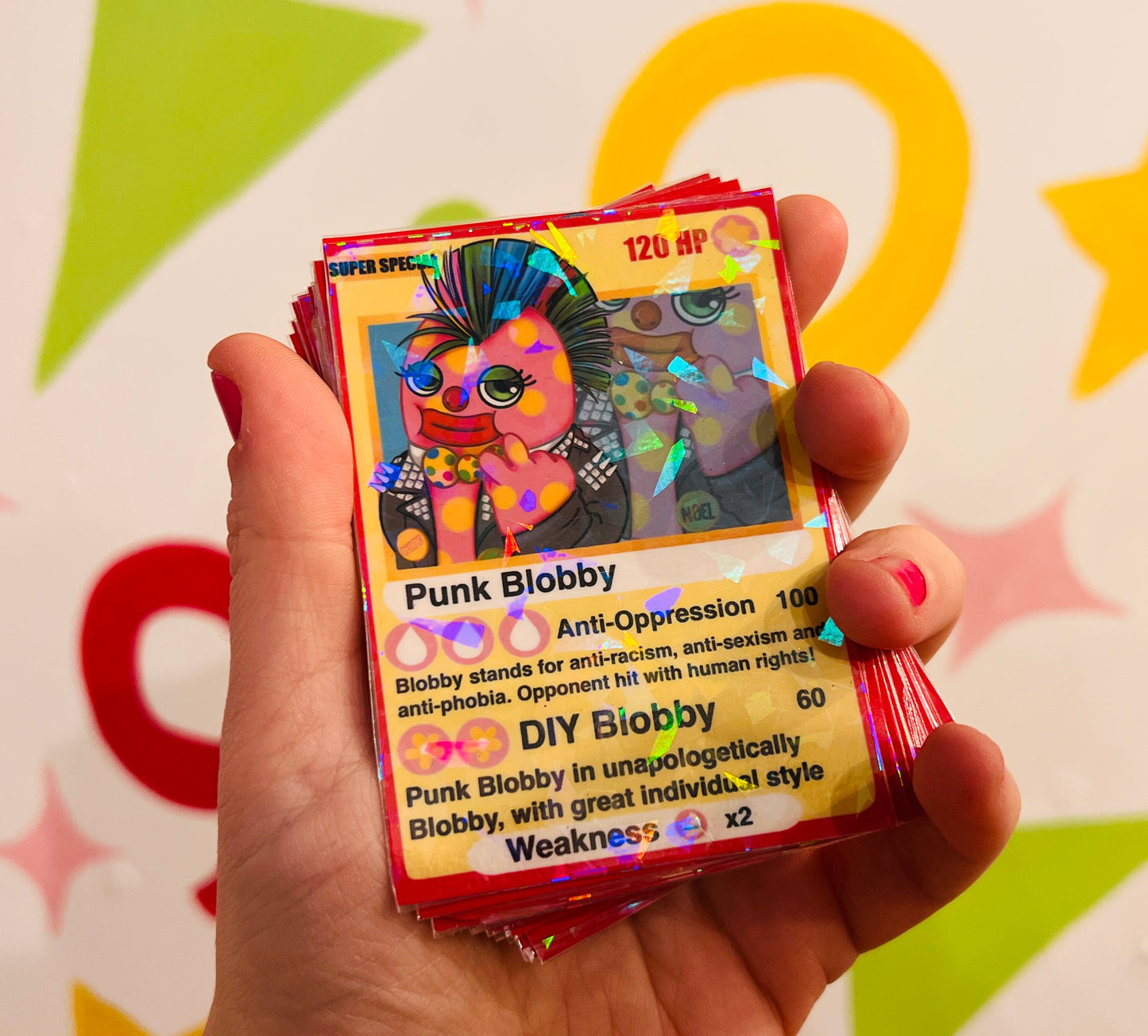 Blobby Trading Cards - The Complete Collection