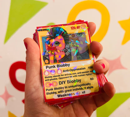 Blobby Trading Cards - The Complete Collection