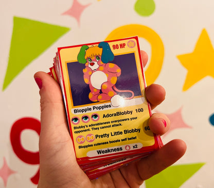 Blobby Trading Cards - The Complete Collection