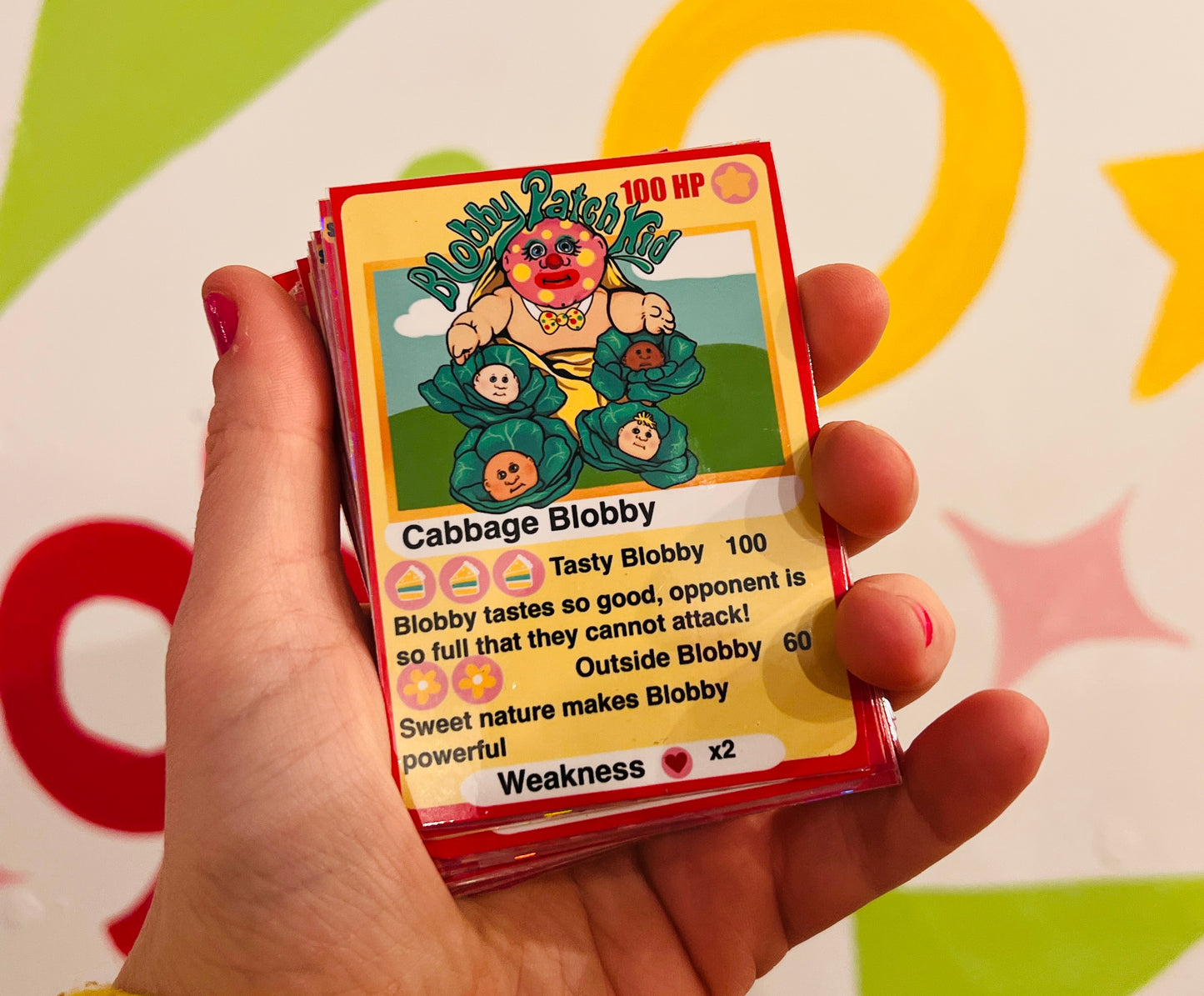 Blobby Trading Cards - The Complete Collection