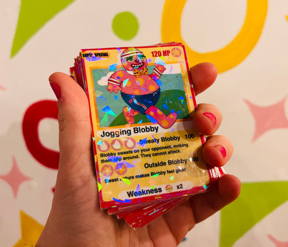 Blobby Trading Cards - The Complete Collection