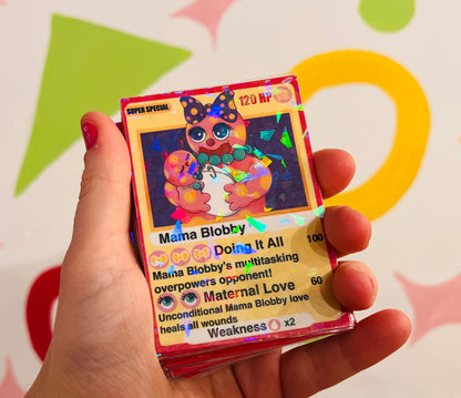 Blobby Trading Cards - The Complete Collection