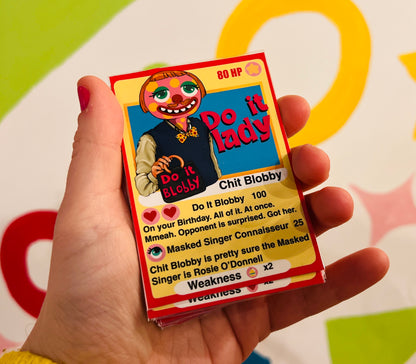 Blobby Trading Cards - The Complete Collection